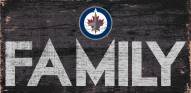 Winnipeg Jets 6" x 12" Family Sign