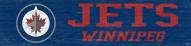Winnipeg Jets 6" x 24" Team Name Sign