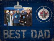 Winnipeg Jets Best Dad Clip Frame