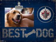 Winnipeg Jets Best Dog Clip Frame