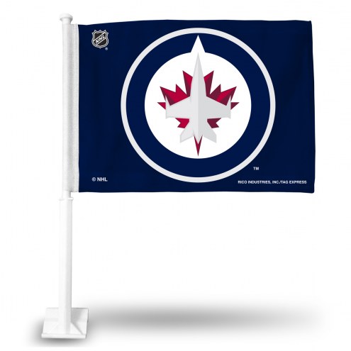 Winnipeg Jets Car Flag