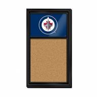 Winnipeg Jets Cork Note Board