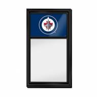 Winnipeg Jets Dry Erase Note Board