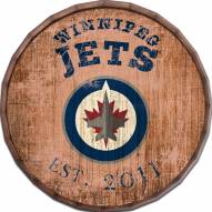 Winnipeg Jets Established Date 16" Barrel Top