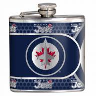 Winnipeg Jets Hi-Def Stainless Steel Flask