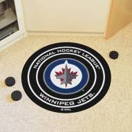 Winnipeg Jets Hockey Puck Mat