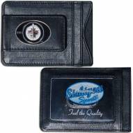 Winnipeg Jets Leather Cash & Cardholder