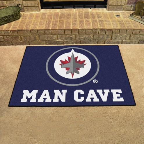 Winnipeg Jets Man Cave All-Star Rug