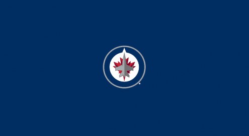 Winnipeg Jets NHL Team Logo Billiard Cloth
