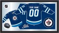 Winnipeg Jets Personalized Jersey Mirror