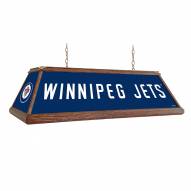 Winnipeg Jets Premium Wood Pool Table Light