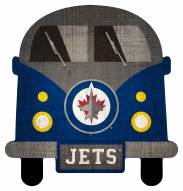 Winnipeg Jets Team Bus Sign
