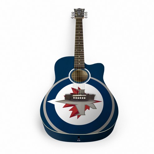 Winnipeg Jets Woodrow Acoustic Guitar