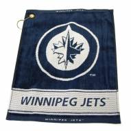 Winnipeg Jets Woven Golf Towel