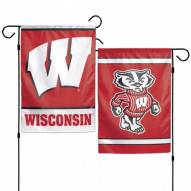 Wisconsin Badgers 11" x 15" Garden Flag