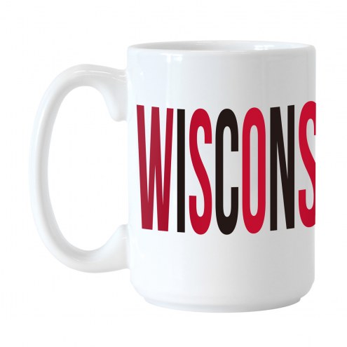Wisconsin Badgers 15 oz. Overtime Sublimated Mug