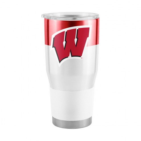 Wisconsin Badgers 30 oz. Gameday Stainless Tumbler