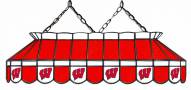 Wisconsin Badgers 40" Stained Glass Pool Table Light