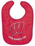 Wisconsin Badgers All Pro Little Fan Baby Bib