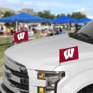 Wisconsin Badgers Ambassador Car Flags