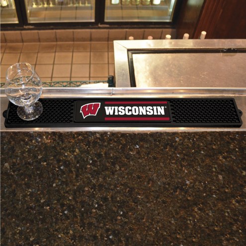 Wisconsin Badgers Bar Mat