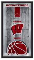 Wisconsin Badgers Basketball Mirror