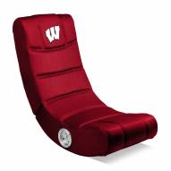 Wisconsin Badgers Bluetooth Gaming Chair