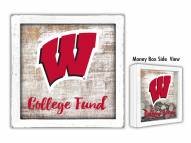 Wisconsin Badgers College Fund Money Box