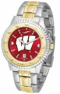 Wisconsin Badgers Competitor Two-Tone AnoChrome Men's Watch