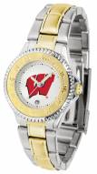Wisconsin Badgers Competitor Two-Tone Women's Watch