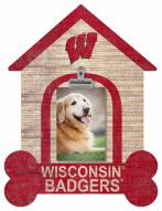 Wisconsin Badgers Dog Bone House Clip Frame