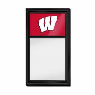 Wisconsin Badgers Dry Erase Note Board