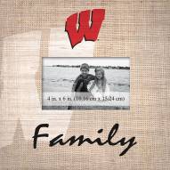 Wisconsin Badgers Family Picture Frame