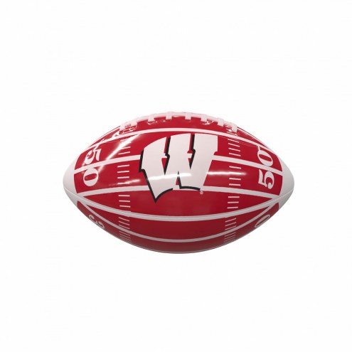 Wisconsin Badgers Field Mini Glossy Football
