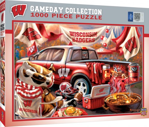 Wisconsin Badgers Gameday 1000 Piece Puzzle