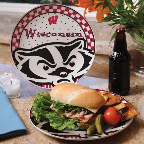 Wisconsin Badgers Gameday Ceramic Plate