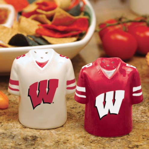 Wisconsin Badgers Gameday Salt and Pepper Shakers