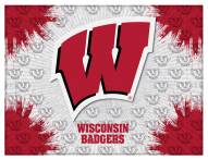 Wisconsin Badgers Logo Canvas Print