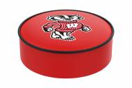 Wisconsin Badgers Logo Bar Stool Seat Cover