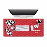 Wisconsin Badgers Logo Series Desk Pad