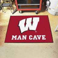 Wisconsin Badgers Man Cave All-Star Rug
