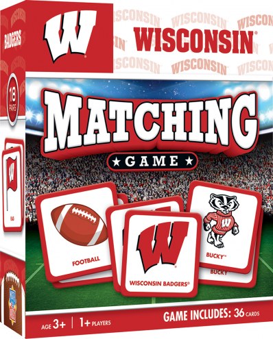 Wisconsin Badgers Matching Game