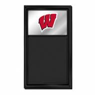 Wisconsin Badgers Mirrored Chalk Note Board