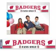 Wisconsin Badgers Party Banner