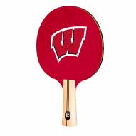 Wisconsin Badgers Ping Pong Paddle