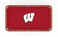 Wisconsin Badgers Pool Table Cloth