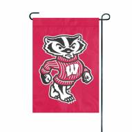 Wisconsin Badgers Premium Garden Flag