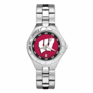 Wisconsin Badgers Pro II Women's Bracelet Watch