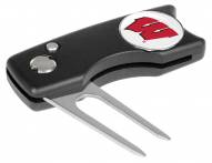 Wisconsin Badgers Spring Action Golf Divot Tool