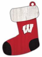 Wisconsin Badgers Stocking Ornament
